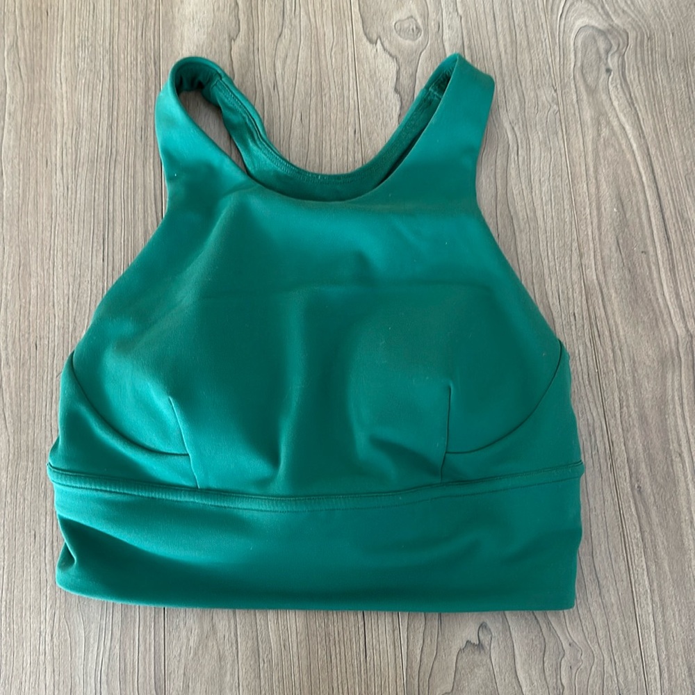 Lululemon Sport Bra Train Longline Racerback Sport